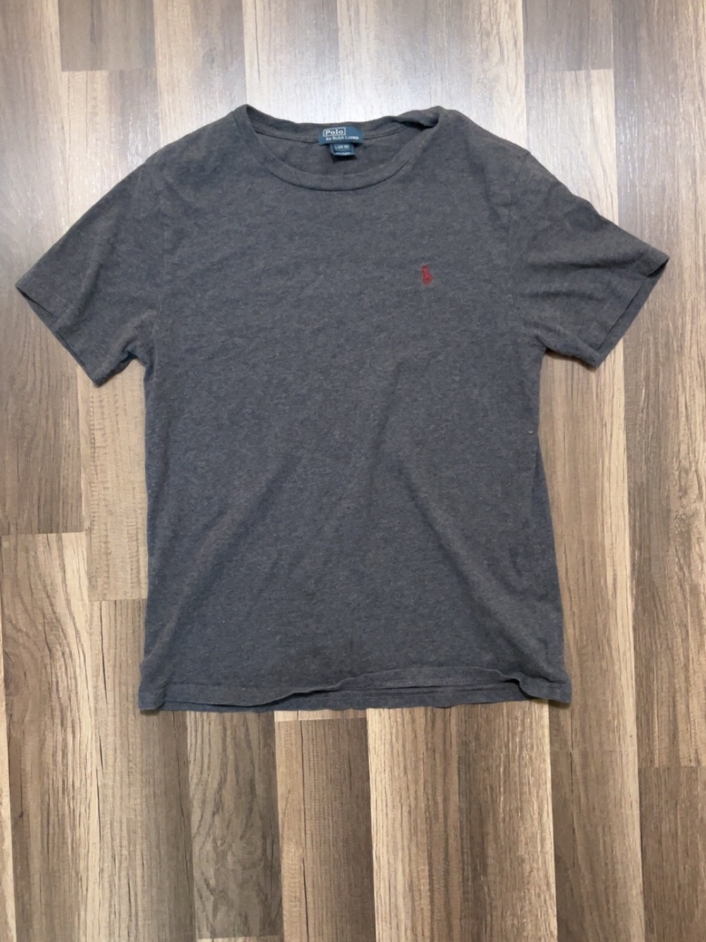 POLO RALPH LAUREN Kids Large 14-16 Gray 100%Cotton Shirt